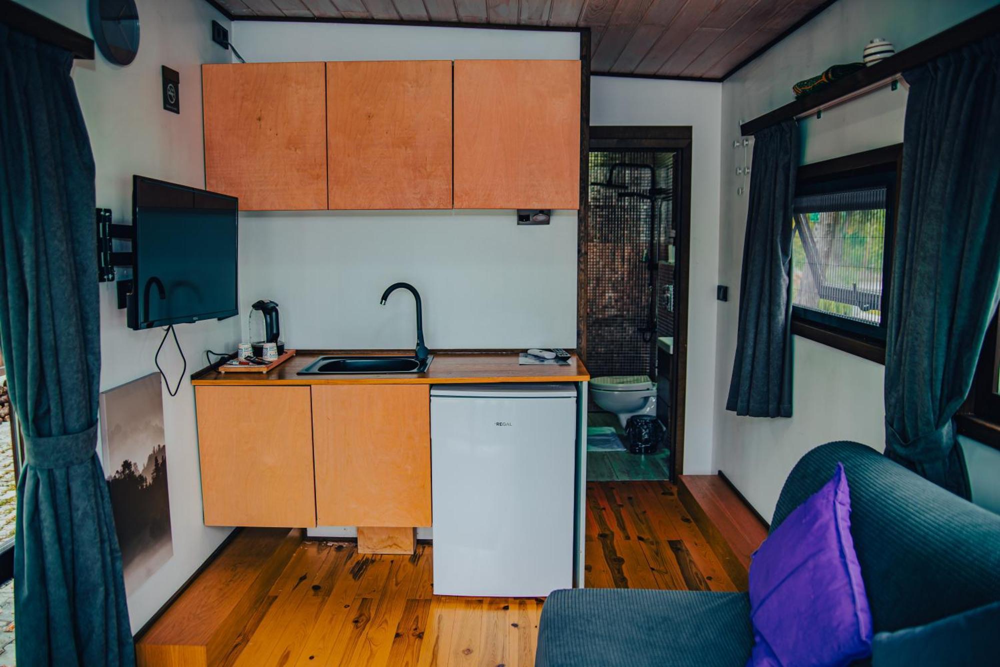 Hotel Danzi Camping Tiny House Rize Exteriér fotografie