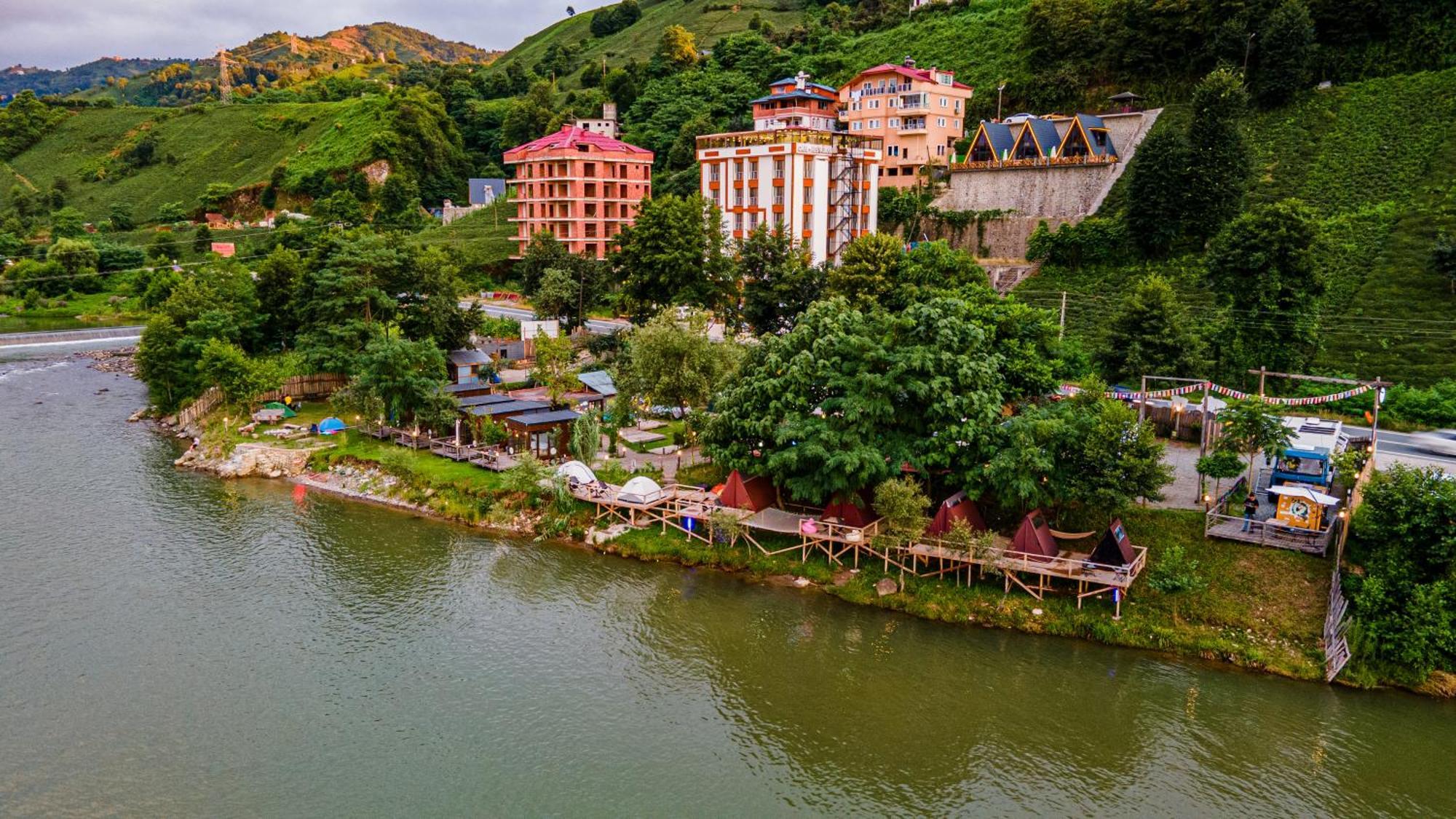 Hotel Danzi Camping Tiny House Rize Exteriér fotografie